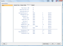 Heat Loss Calculation Screenshot